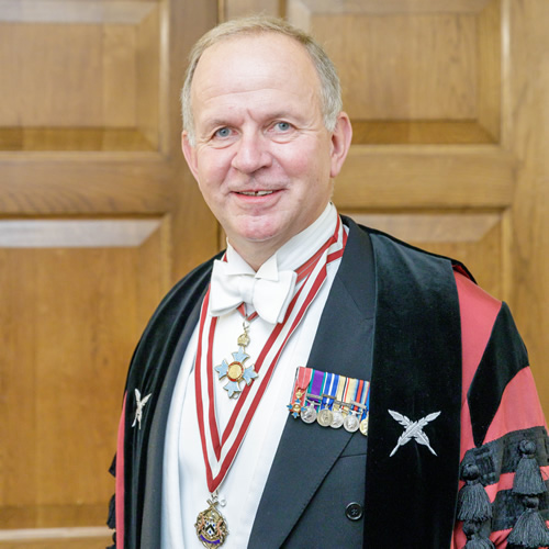 The Clerk, Brigadier James Stopford CBE
